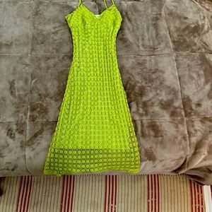 Arden B Crochet Slip Dress